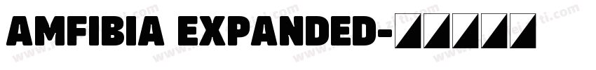 AMFIBIA EXPANDED字体转换